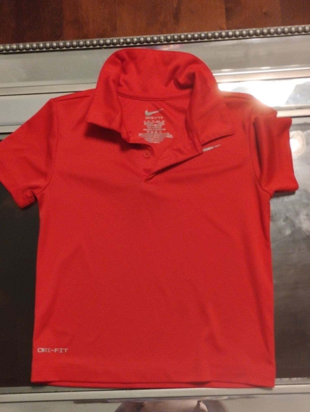 Nike Red Performance Polo Shirt